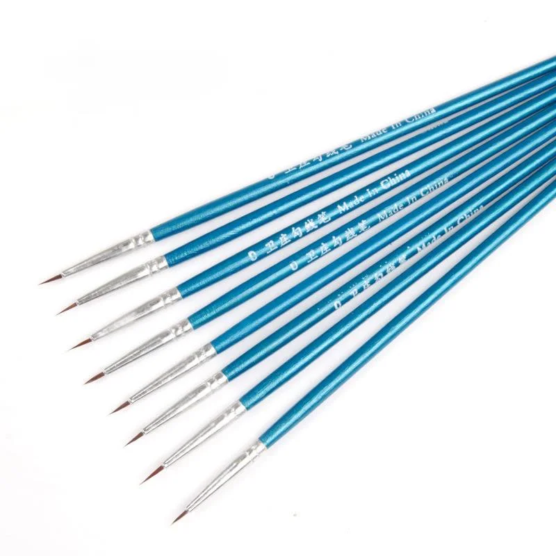 Fine Thin Hook Line Pen Drawing Art Pen Paint Nylon Brush 5Pcs/Set paint brushes watercolor brush pens calligraphy brushes stamp brush kits