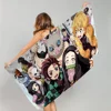 Demon Slayer Beach Towel For Kids Personalized Bath Towel Pool Towel Vacation Gift Picnic Towel Party Gift 3