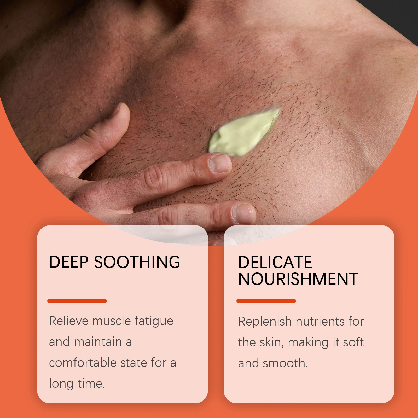 Body Soothing Care Cream - Nourishes & Protects, Ideal for Massage Application, Relieves Discomfort, For Daily Body Care