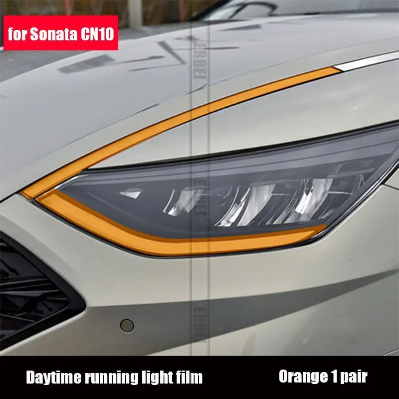 

For Hyundai Sonata DN8 2020 driving lights, car tail fog lights, rearview mirrors, turn lights, color change film decoration