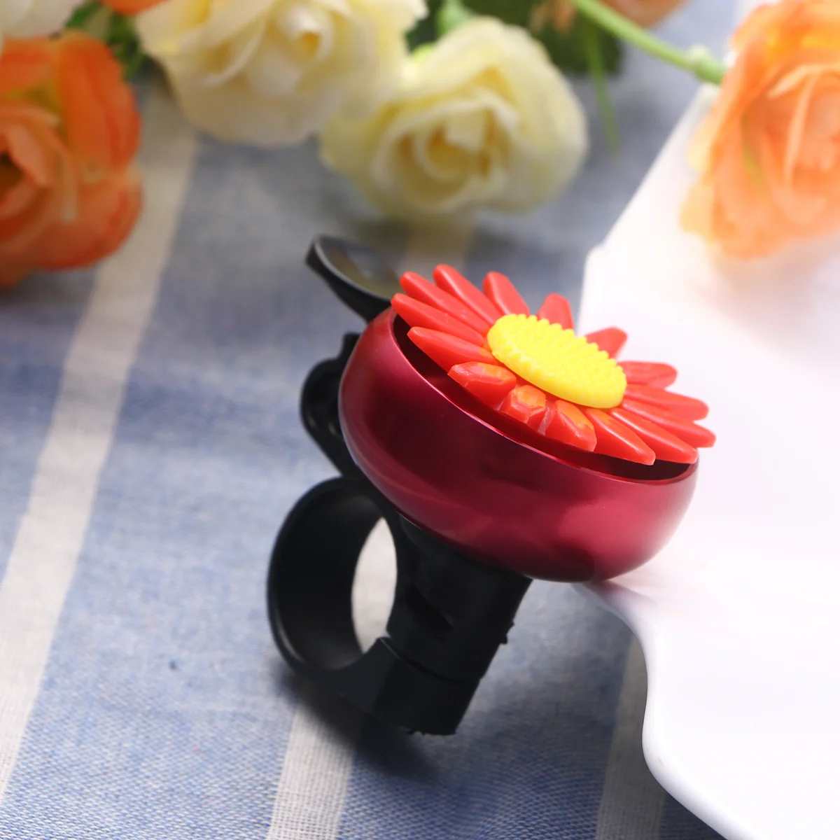 

Bike Bell Lightwight Sunflower Bell for Cycle Bike Bicycle