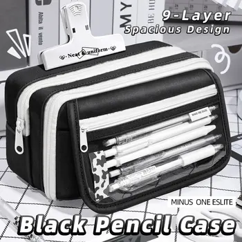 Inkpals Black Pencil Case 1