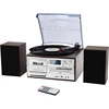 3 Speed Bluetooth Turntable Vinyl Player with CD/Cassette Play,AM/FM Radio 2