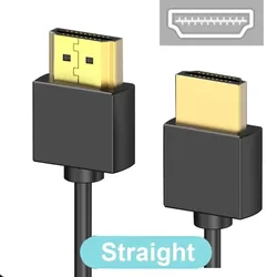 Graphene - Enhanced Space - Saving HDMI 2.0 Cable | 4K, 3D & High Refresh Rate Capability - 30cm (CF - HD - Straight)