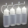 10ml Plastic Squeezable Tip Applicator Bottle Refillable Dropper Bottles With Needle Tip Caps Sub-bottling For Glue Tools 1