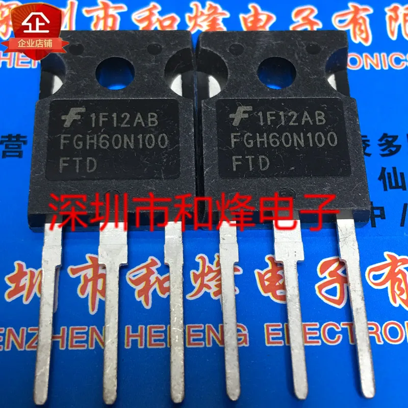 

FGH60N100FTD A new spot TO-247 1000V 65A IGBT transistor Electronic components into three feet 60N100F