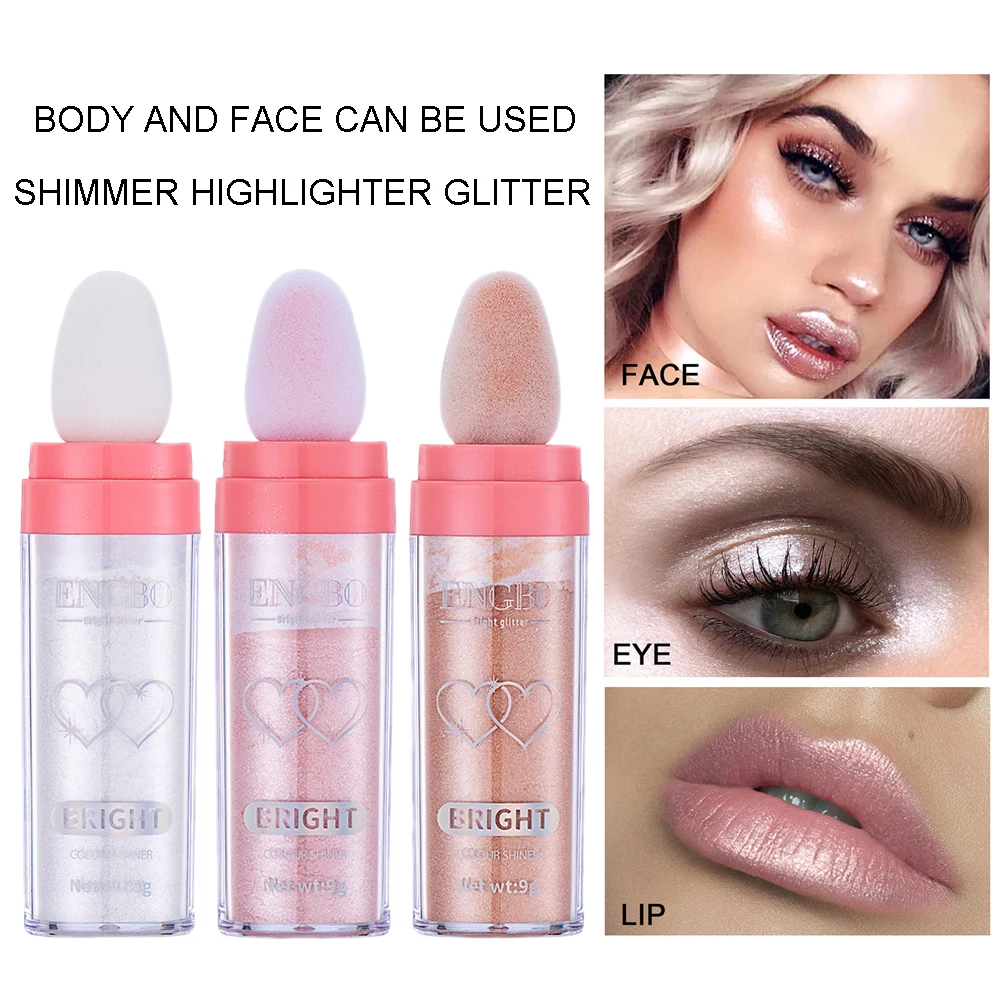 

5 Colors Eye Glitter Sparkling Metallic High Pigmented Glitter Eye Shadow Long Lasting Glitter Powder for Eye Crystals Makeup