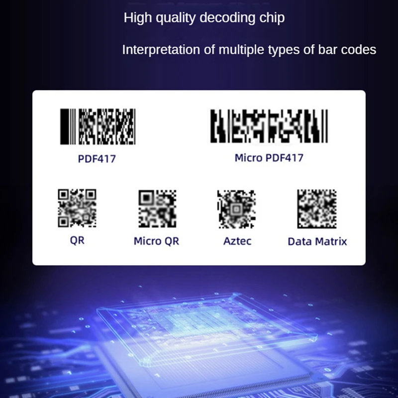 GM861 USB 인터페이스 1D 2D 바코드 QR 코드 스캐너 모듈, 스테인레스 스틸 스레드, 필 라이트, 내구성 쉬운 설치