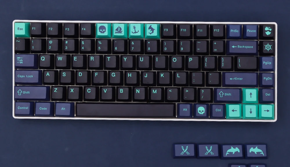 Chaves Gmk Hammerhead Keycaps Cereja Perfil Inglês Japonês Keycap Pbt Tintura Sublimação Teclado Keycap para mx Switch 1.75u 148 - Imagem 2