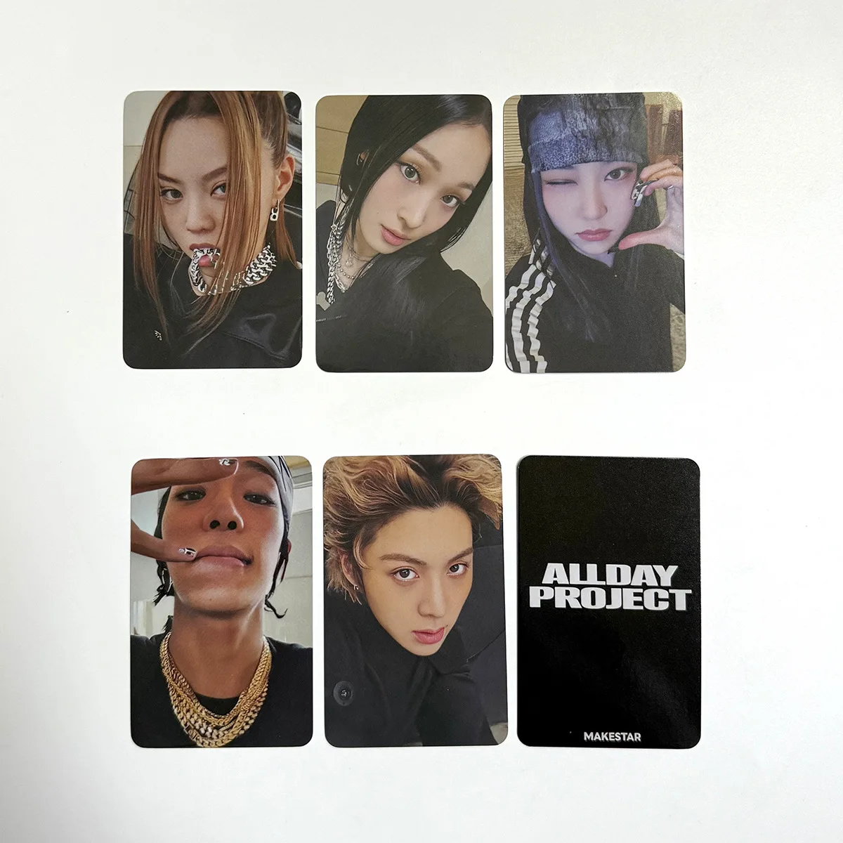 5Pcs/Set ADP ALLDAY PROJECT Album Photocard High Quality Double