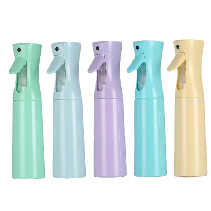 Spray Bottle High Pressure 300ml Macaron Color Matching Skin Care Nail Universal Use 1pc Moisturizing