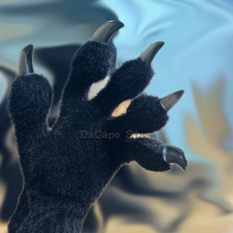 Cosplay Gloves Fursuit Paws Kigurumi Furry Cosplay Gloves Decors Animal Cosplay Glove Handwear