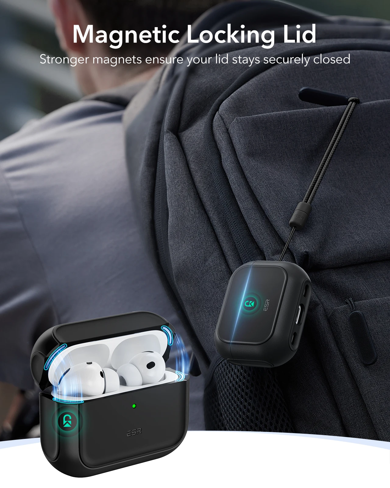 AirPods Pro 3 ケース (2025) 対応 AirPods Pro 第3世代イヤホンケース