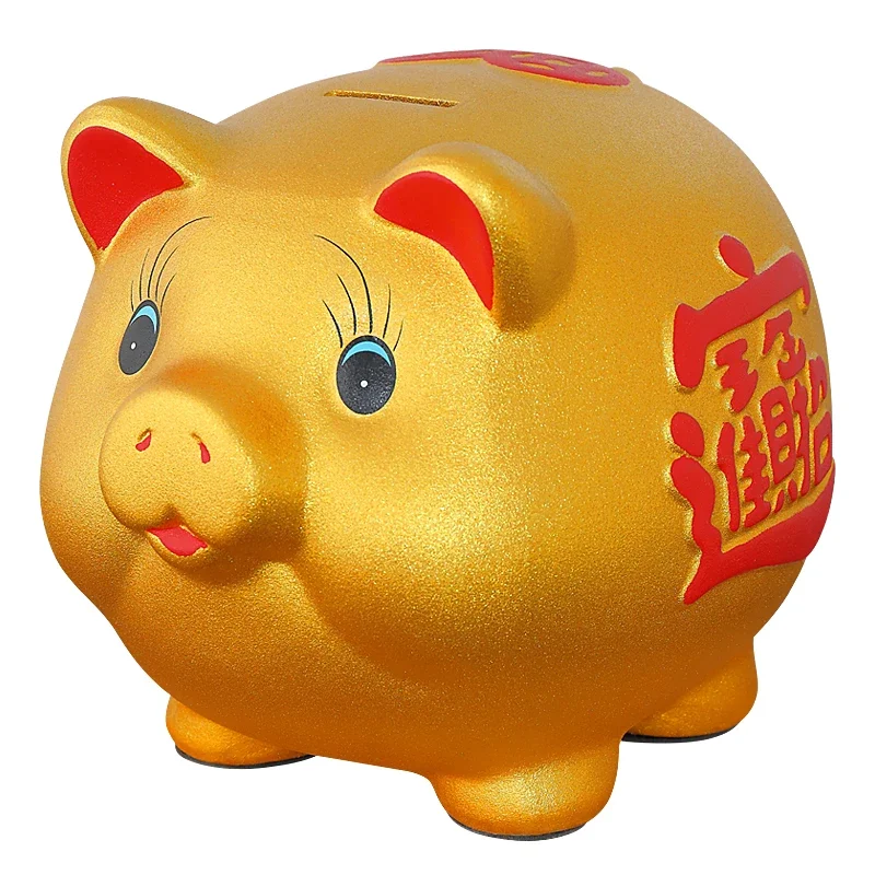 Kids Gift Piggy Bank Toy Storage Euro Coin Does Not Open Adult Secret Big Size Kawaii Money Boxes Children Hucha Home Decoration