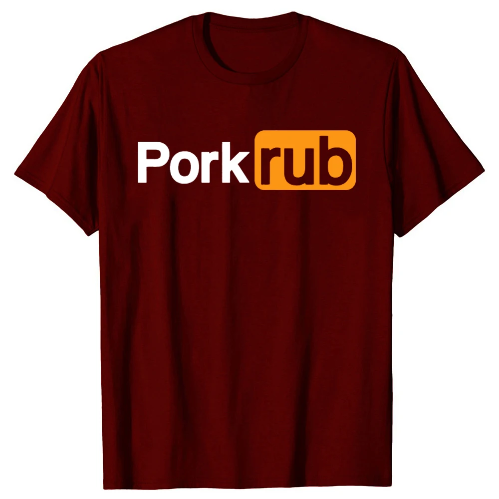 Pork Rub Funny BBQ Barbecue T Shirts Summer Style Graphic Cotton Short  Sleeve Pronhub Gifts Bbq Shirts for Men Casual - AliExpress