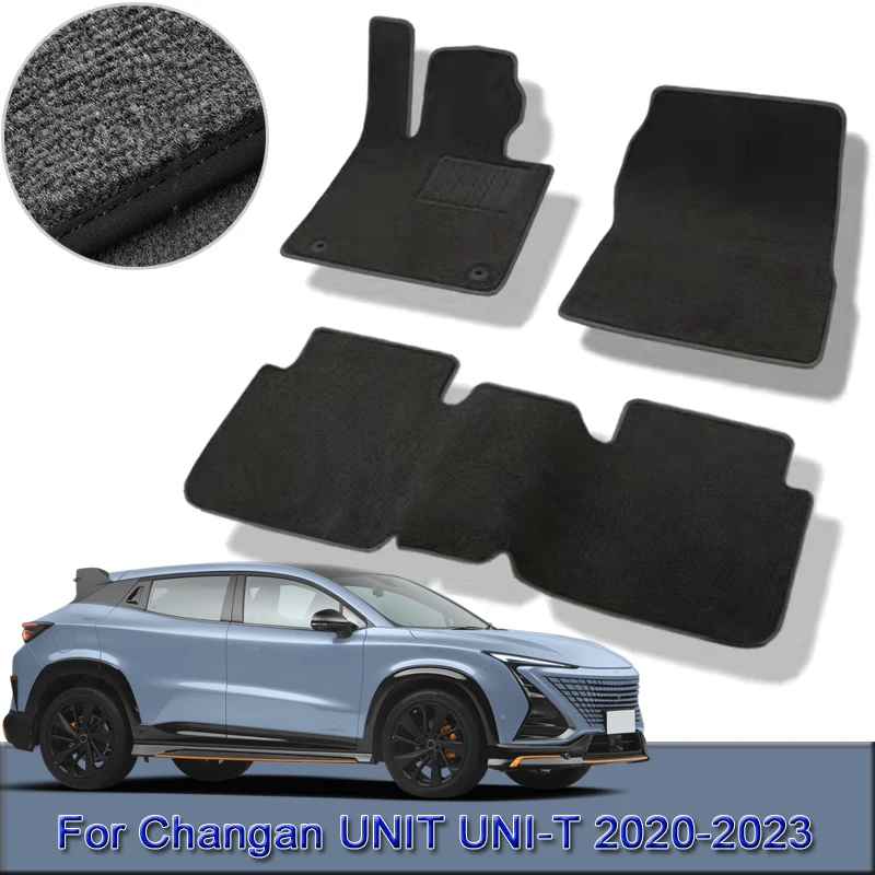 

For Changan UNIT UNI-T 2020-2023 Custom Car Floor Mats Waterproof Non-Slip Floor Mats Interior Carpets Rugs Foot Pads Accessory