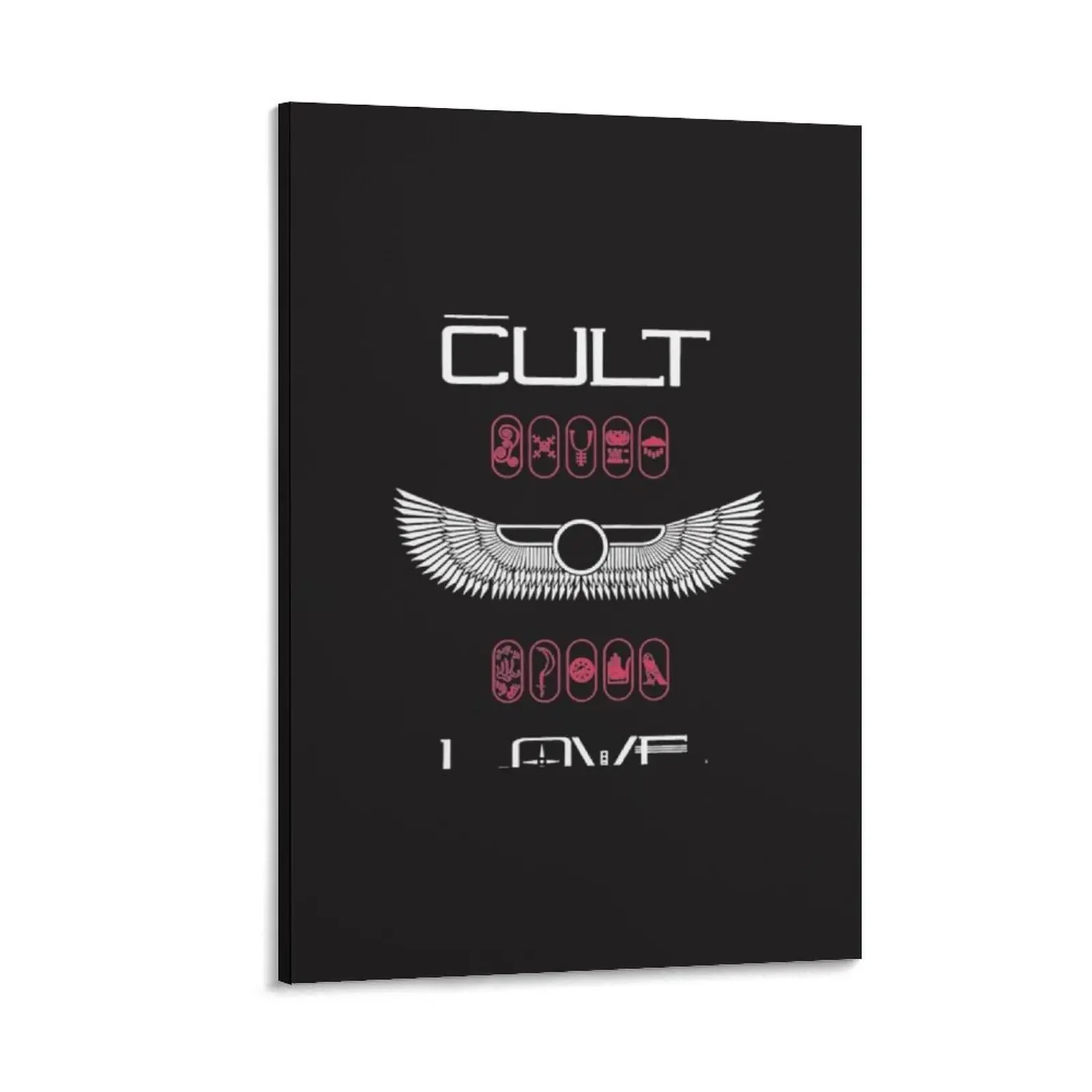 The Cult T-Shirtlove Cult Canvas Painting Accessori Per La Decorazione Domestica Poster Anime
