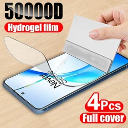 4PCS Hydrogel Screen Protector Protective Film - 4 Pieces (For OnePlus 9rt)