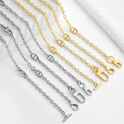 Polished Shine Metal Links Long Chain Strap For Designer Women Handbag Shoulder Carrying Lady Bag Parts Replacement 7 Sizes