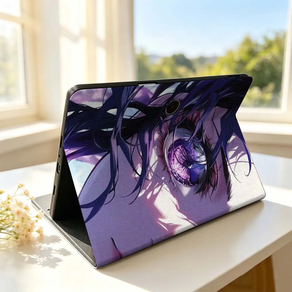 Anime Butterfly Eye Soft Tablet Case, 11-13 Inch