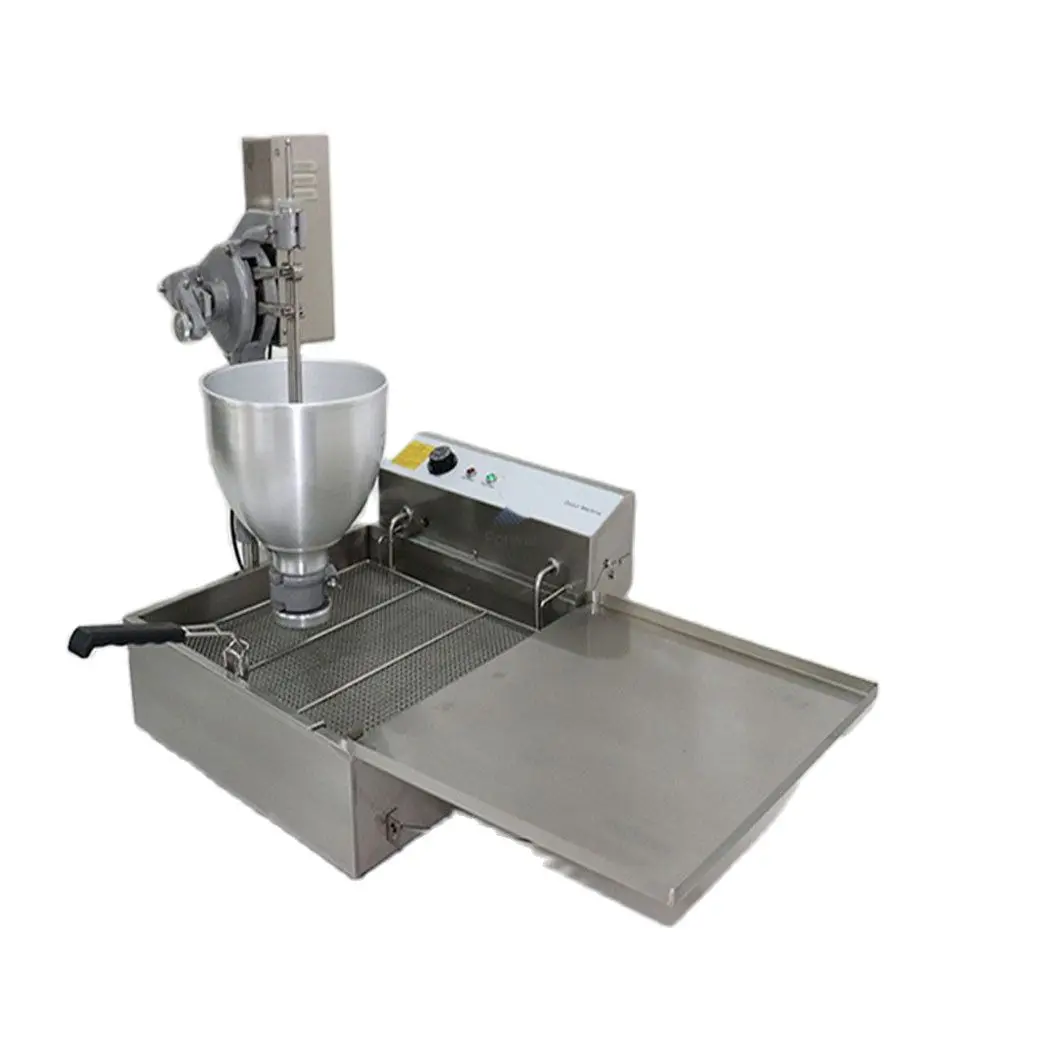 Commercial Electric Type 25L Big Doughnut Machine With 3 Different Molds Donut Maker Machine Ball Shape Donut Fryer