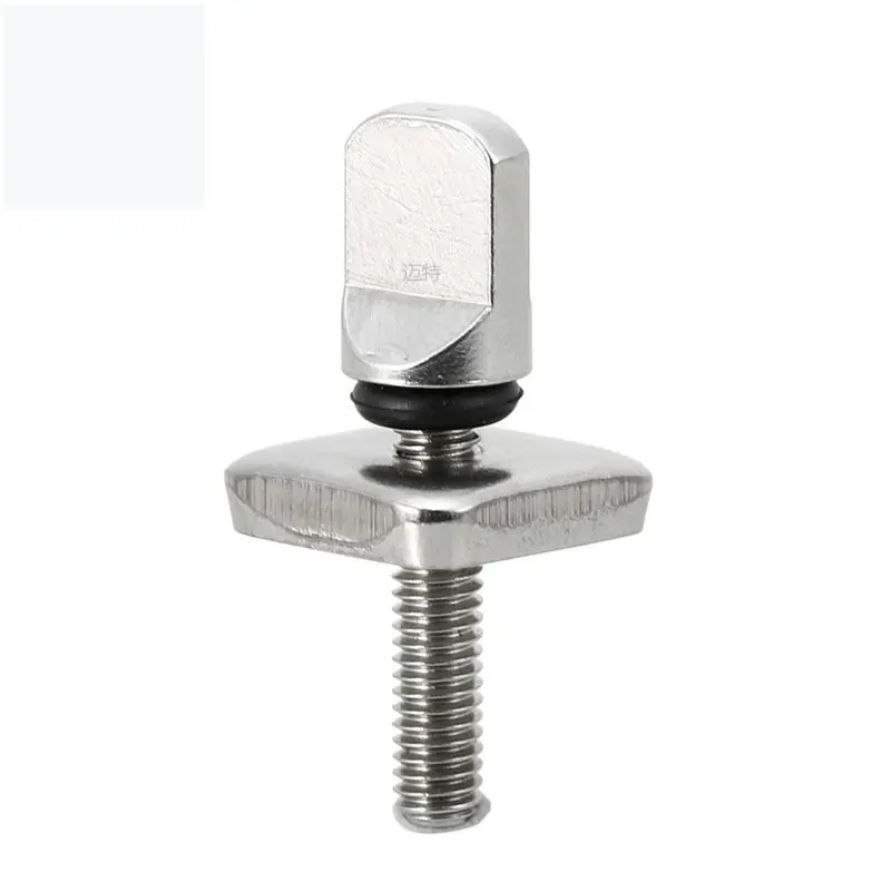 

Manual Tip Sup Center Fin Screw Plate Long board Screw Metal Plate Smart Screw Longboard Fin Box Screw