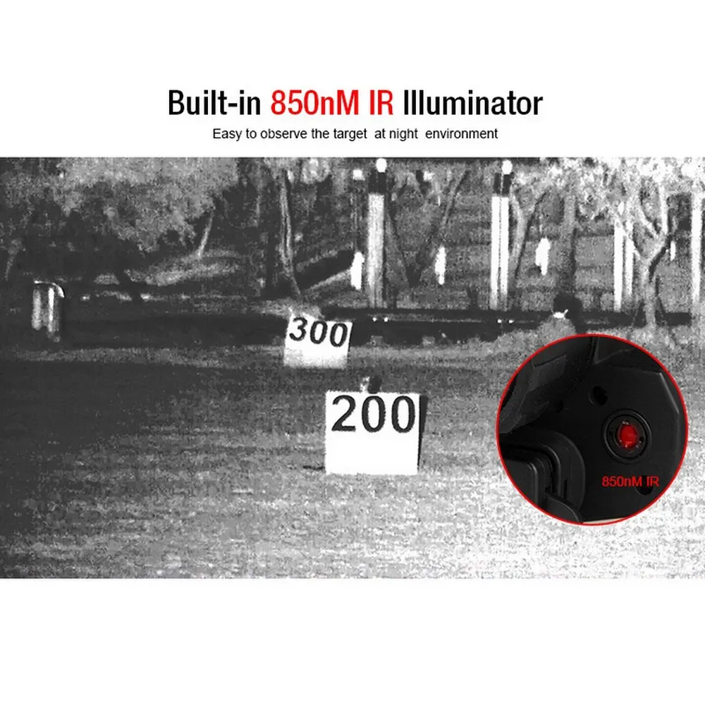 Tactical Visão Noturna Infravermelha Digital Monóculos Riflescope Dispositivo Telescópio à Prova Impermeável Água para a Caça ao ar Livre Noite Patrulha Pvs14 Telescópio e binóculos 2 Telescópio e binóculos