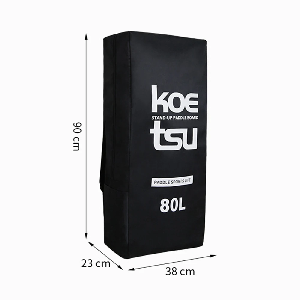 80L/105L Inflatable Stand Up Paddle Board Bag Oxford Portable Standup Paddleboard Cover Case Large Capacity for Outdoor Surfing
