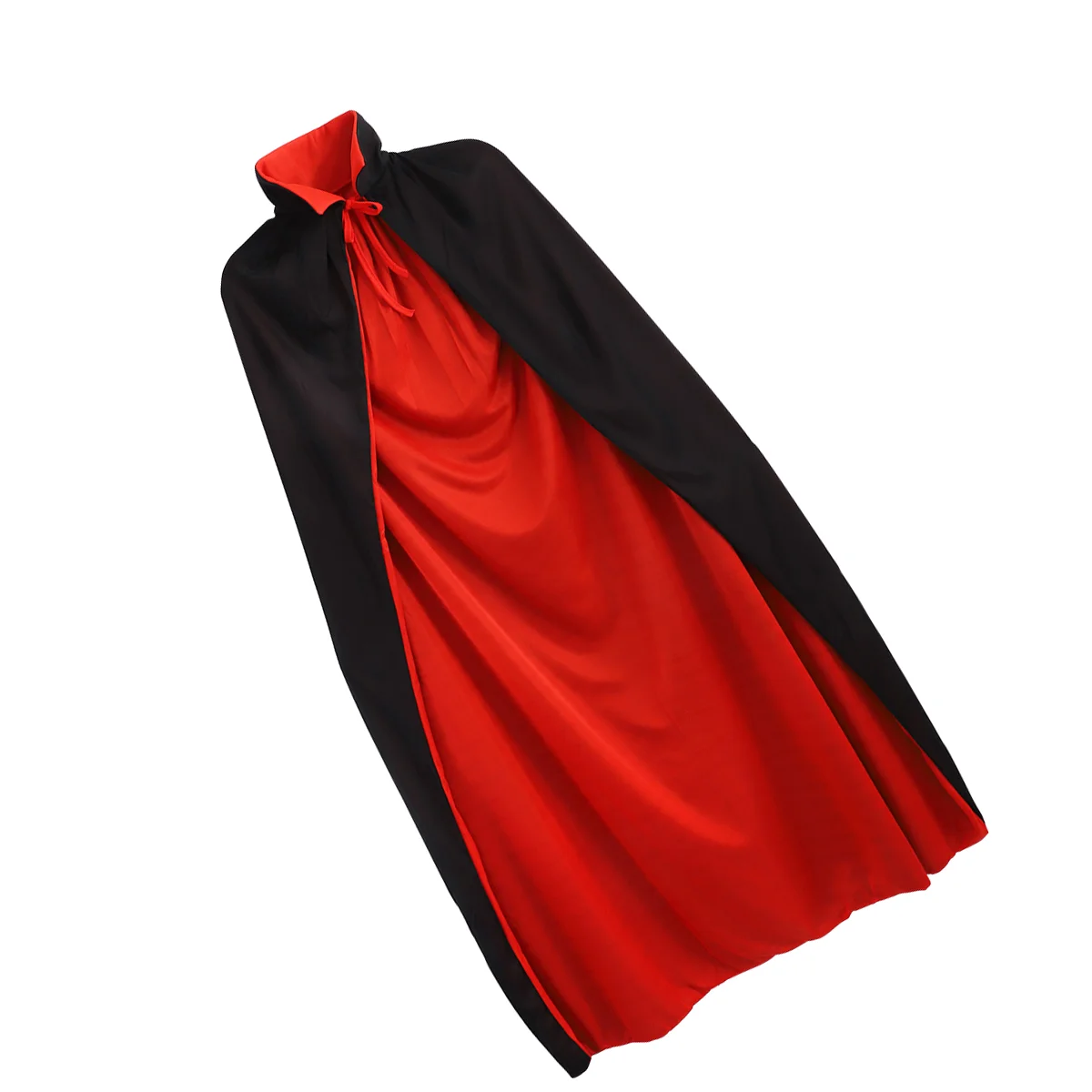 1 Pc Vampire Cloak Halloween Masquerade Costume Party Adults Men Women Cosplay Cape Stand Collar Dual Layer Soft Polyester Fiber cosplay costume halloween cloak costume