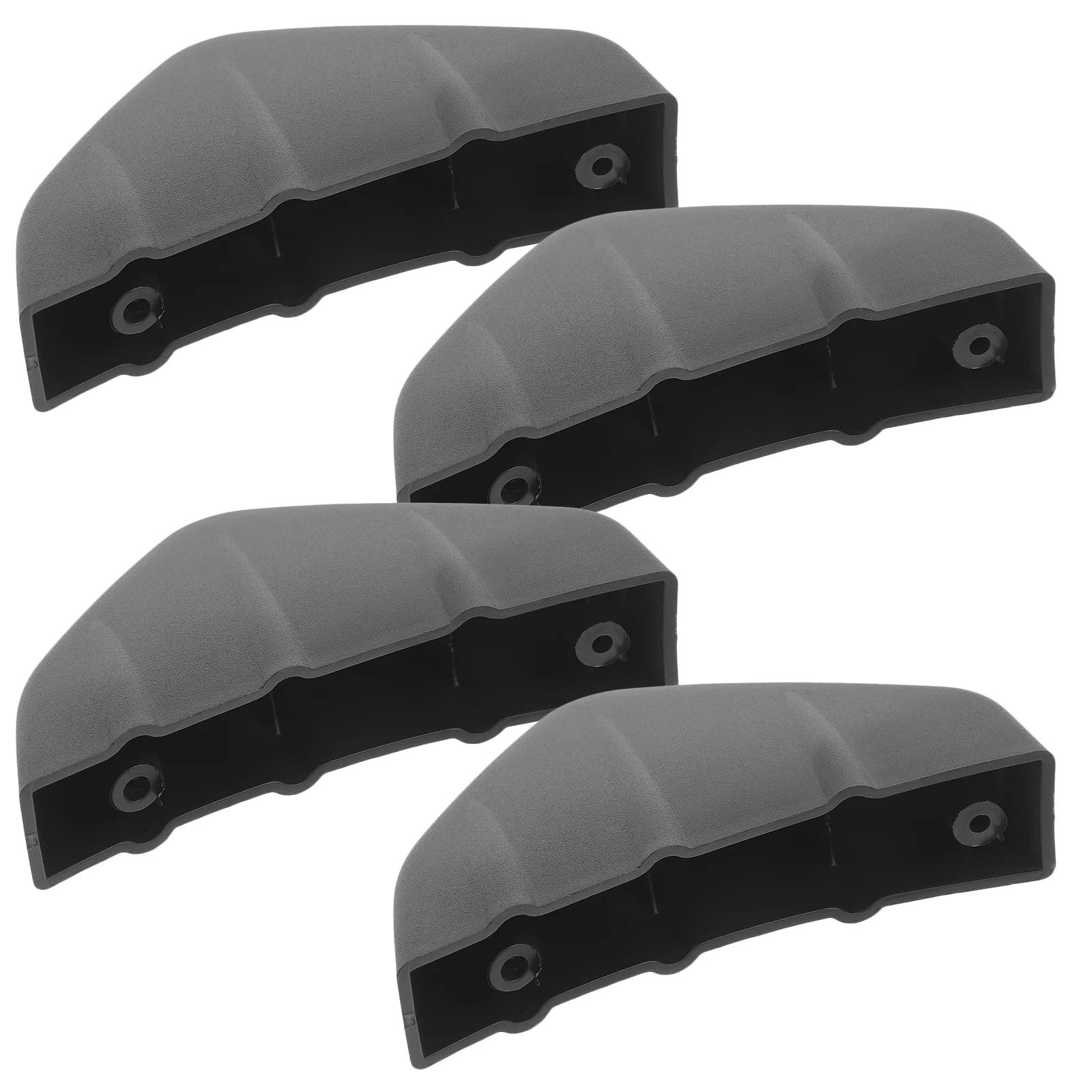 

4 Pcs Car Spoiler Accessories Exterior Refit Rear Pp Diffuser Bumper Splitter Trunk