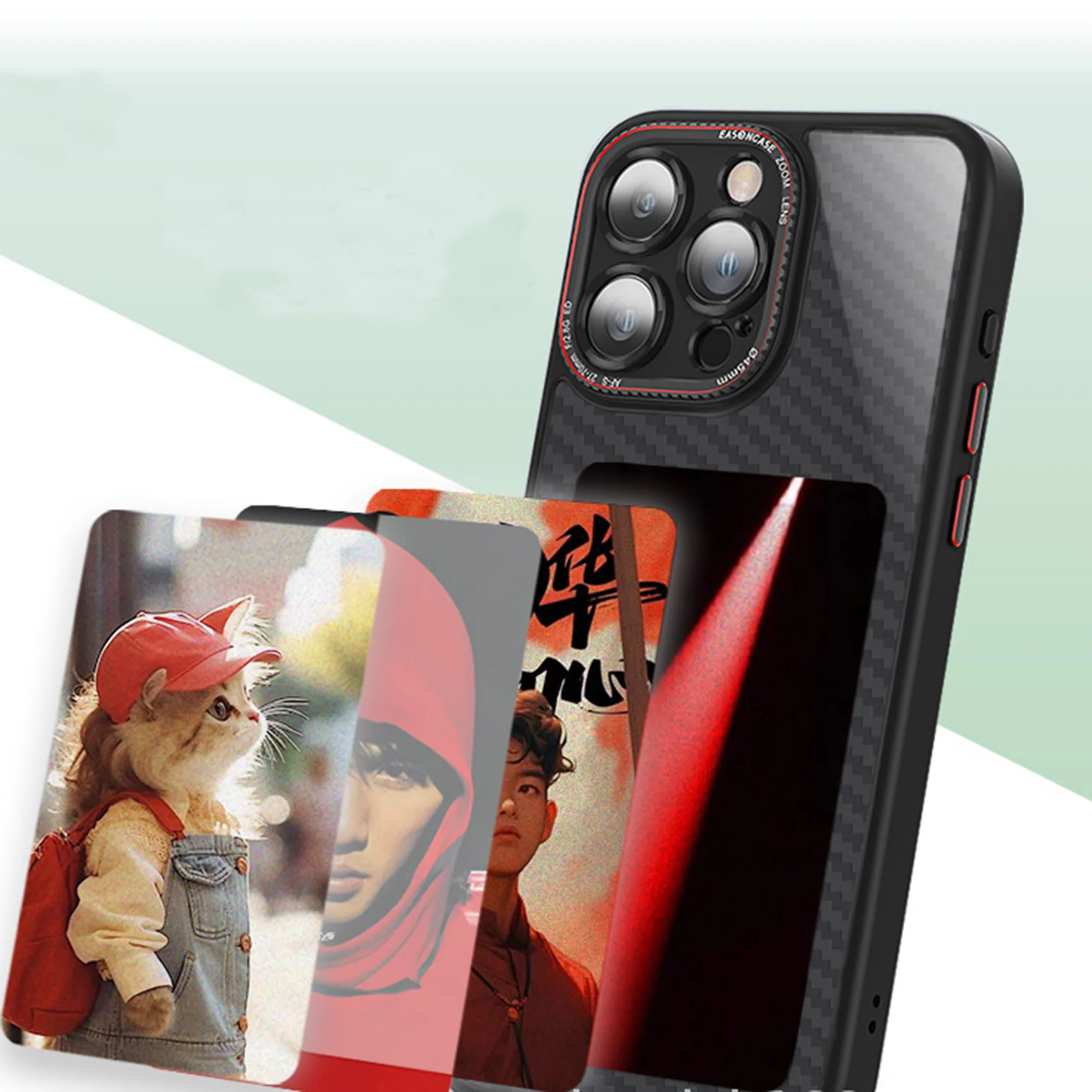 EinkScreenSmartNFCAPPRefreshCustomizablePhoneCaseOEM