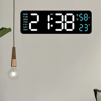 Large LED Digital Wall Clock 19