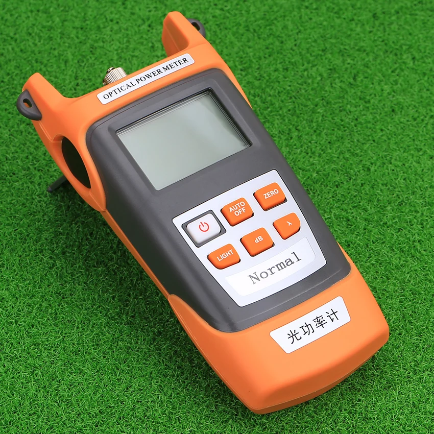 Kluos Fiber Optical Power Meter Detector Pigtail Jumper Hand-Held High-Precision Optical Attenuation Tester SC Interface