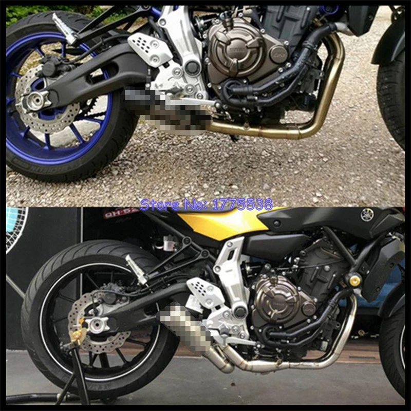 Motorcycle Exhaust Header For Yamaha Tracer 7/GT MT07 2018-2024 FZ07 2015-2017 XSR700/XTRIBUTE 2016-2024 TRACER 700/GT 2016-2019 - Image 6
