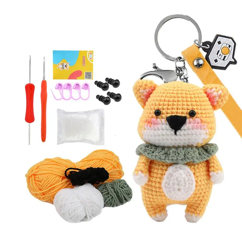 

DIY вязание крючком, многоразовый, вязание крючком, тренировочный, портативный, вязаный крючком, стартовый набор, многофункциональные, ручная работа, рукоделие