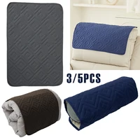 3/5Pcs Recliner Headrest Protector Soft Polyester Sofa Headrest Cover 22x15inch Anti Cat Scratching Sofa Protective Mat for Home 1