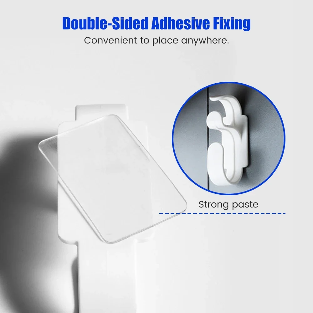 CPAP Anti-skid Mask Hook Wall Mount Mask Hanger Hose Holder Hose Holder CPAP Hose Hanger Sturdy Ventilator Accessories 4
