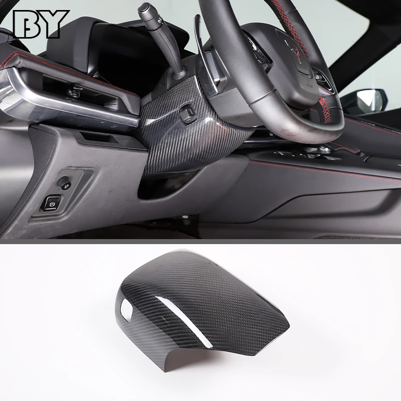 Carbon Fiber Gear Shift Panel Cover Trim For 2024 Ford Ranger Wildtrak - View #4