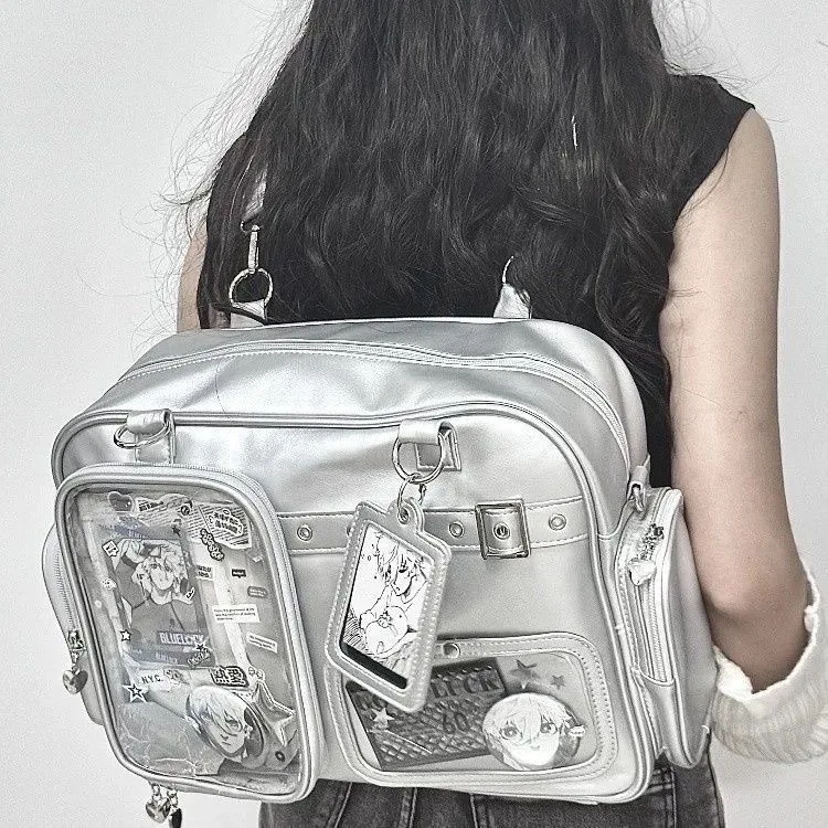 Konzert versteckte Licht Tag Tasche Ita Tasche Umhängetaschen große Umhängetasche Y2K Umhängetasche für Frauen Itabag Handtasche Studententasche – Detail 1