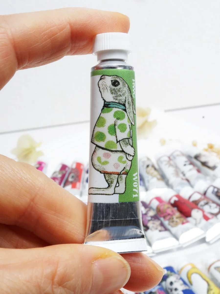 Original HIGUCHI YUKO&HOLBEIN collaboration artist watercolor pigment 5ml single limited color Acuarela beginner art supplies