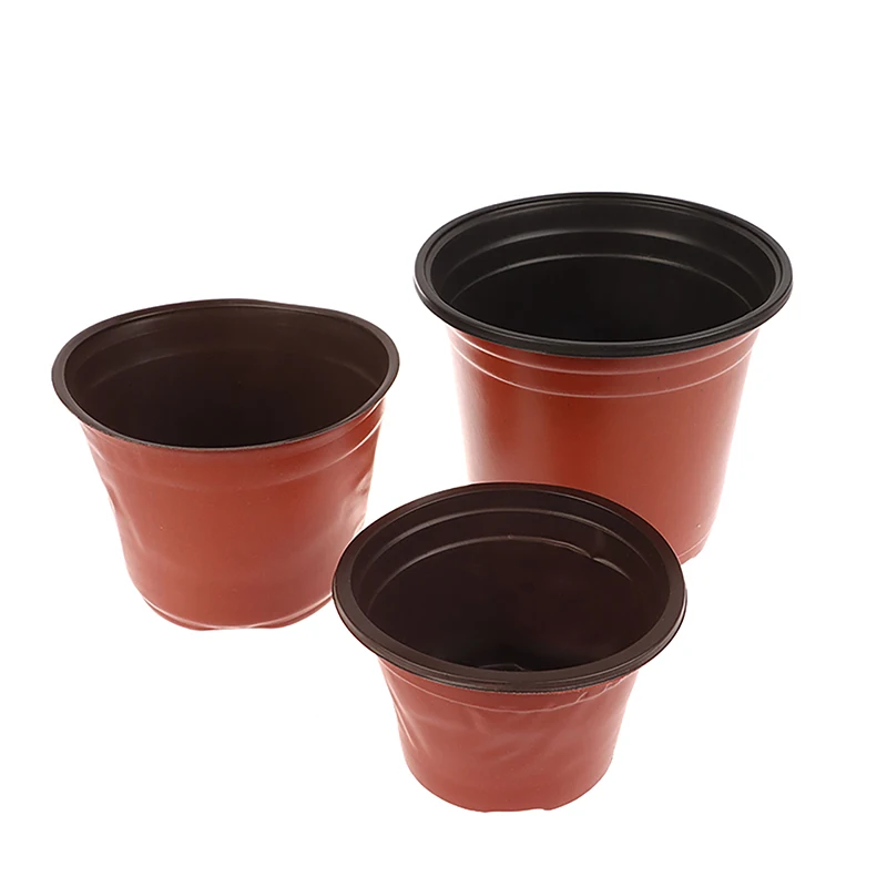Plastic Plant Pots 10Pcs Flowerpot Cultivation For Succulent Plant Small Flowerpot Simple Planting Seedling Pot