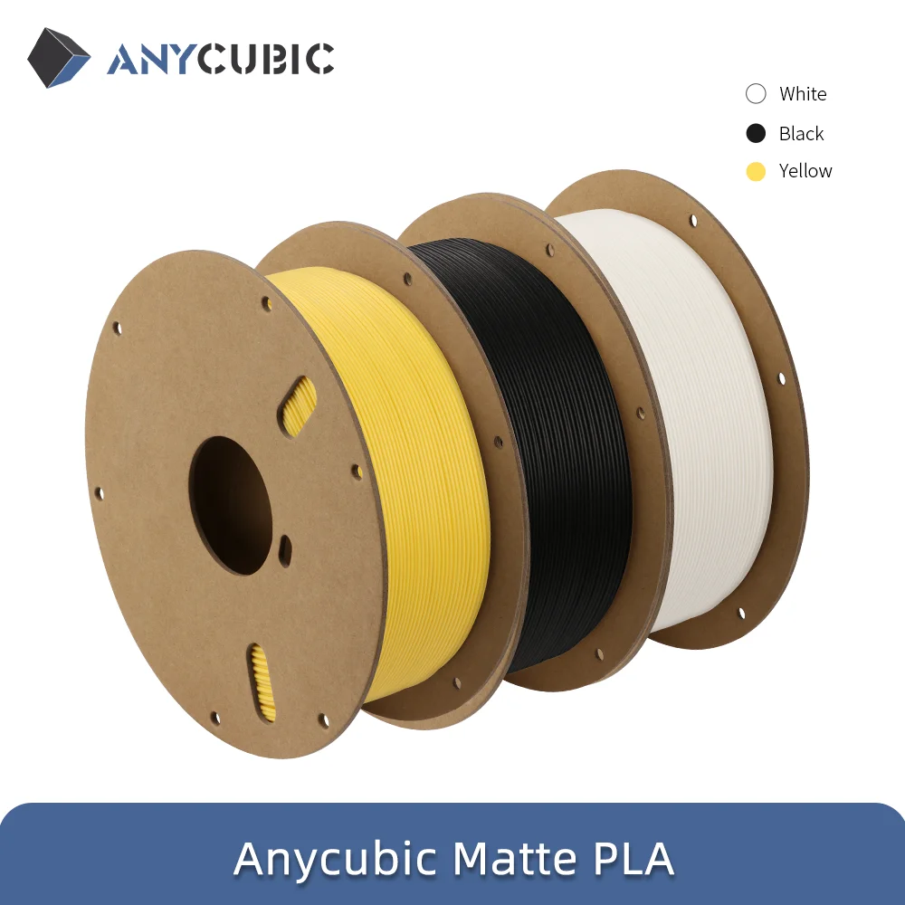 3D 인쇄재료 CCTREE 실크 텍스처 PLA 3D 프린터 필라멘트 1.75mm, 부드럽고 친환경한 3D 인쇄 소재 10 ANYCUBIC-매트 PLA 3D 프린터 필라멘트, 1.75mm 1kg/롤 PLA 필라멘트 FDM 3D 프린터용 3D 인쇄 재료