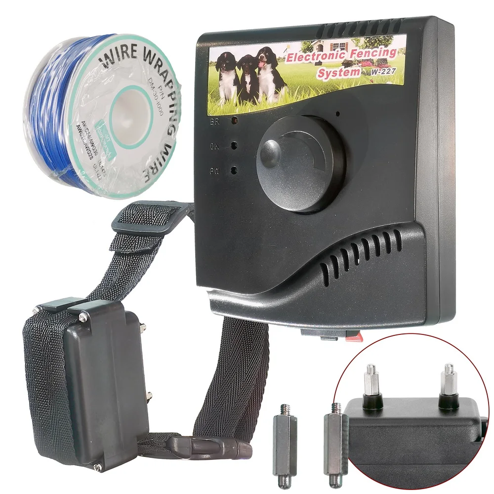 Waterproof Smart Pet dog in-ground Electronic Fence System W-227-1 dog and W227U With USB New Fence system