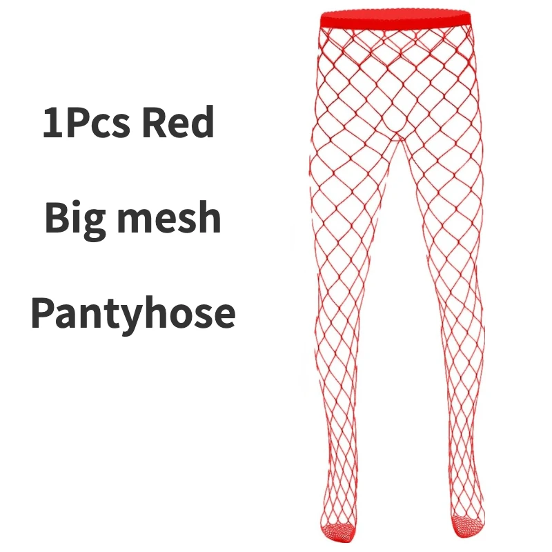 Summer Men Pantyhose Guy Fetish Breathable Long Socks Male Fashion Costume Fishnet Thigh High Stockings Plus Size Tights