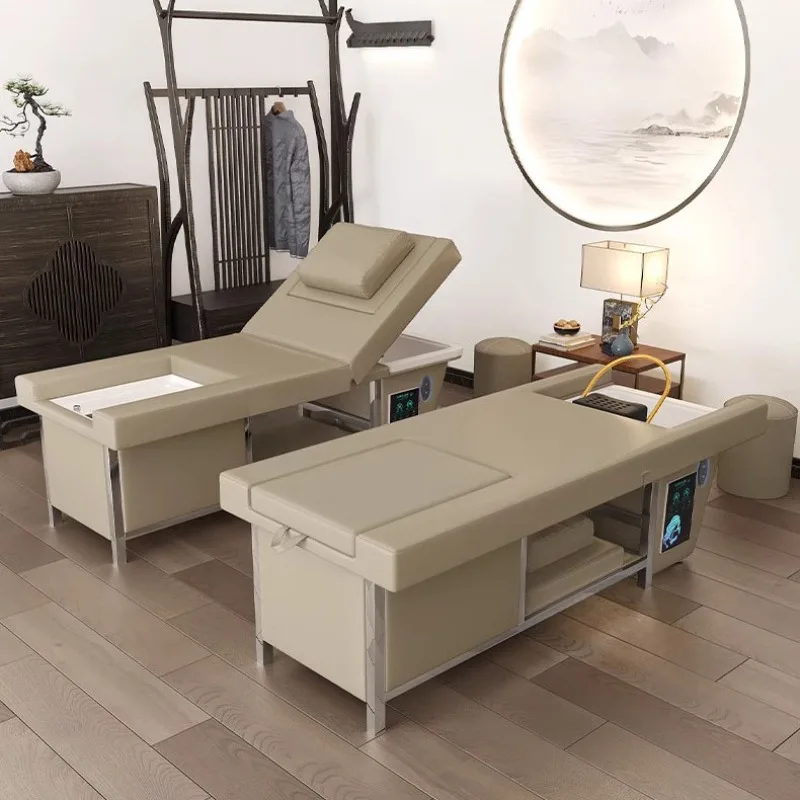 

Head Spa Beauty Salon Chair For Hair Stylist Shampoo Sink Head Spa Equipment Cadeira De Salão De Beleza Salon Furniture