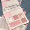 9-Color Pink Glitter Eyeshadow Palette Pearly Nude Matte Eye Shadow Waterproof Long Lasting Charming Eyes Make Up Cosmetics 1