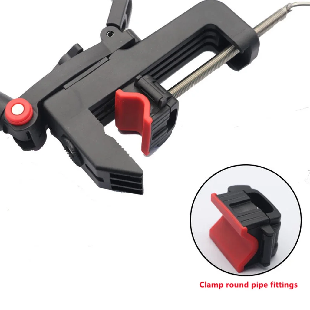 Fishing Rod Holder 360 Degree Adjustable Angle Sea Fishing Rod Bracket Universal Gun Turret Lock Device Kayak Boat