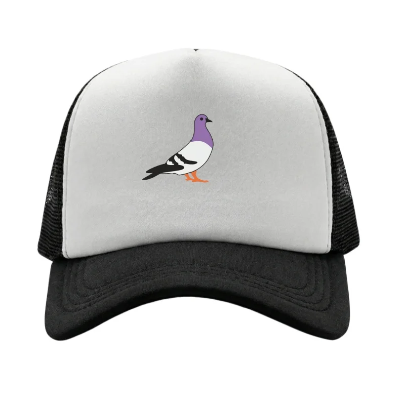 Gorra de béisbol ajustable con estampado Rock Dove, estilo clásico snapback, transpirable, de malla, para golf, pesca y actividades al aire libre, protección solar