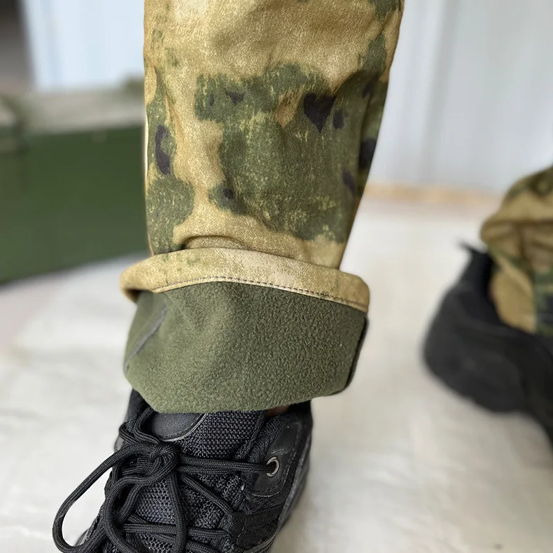 Description Picture 5 of item2024 Autumn/Winter Sports Fishing Pants Windproof, Durable, Warm Pants Soft Shell Charge Tactics Camping and Hiking Pants