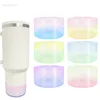 7.5cm Non-slip Water Cup Bottom Sleeve Boot for 40oz Tumbler Cups Base Protective Cover Gradient Glitter Bottle Accessories 3